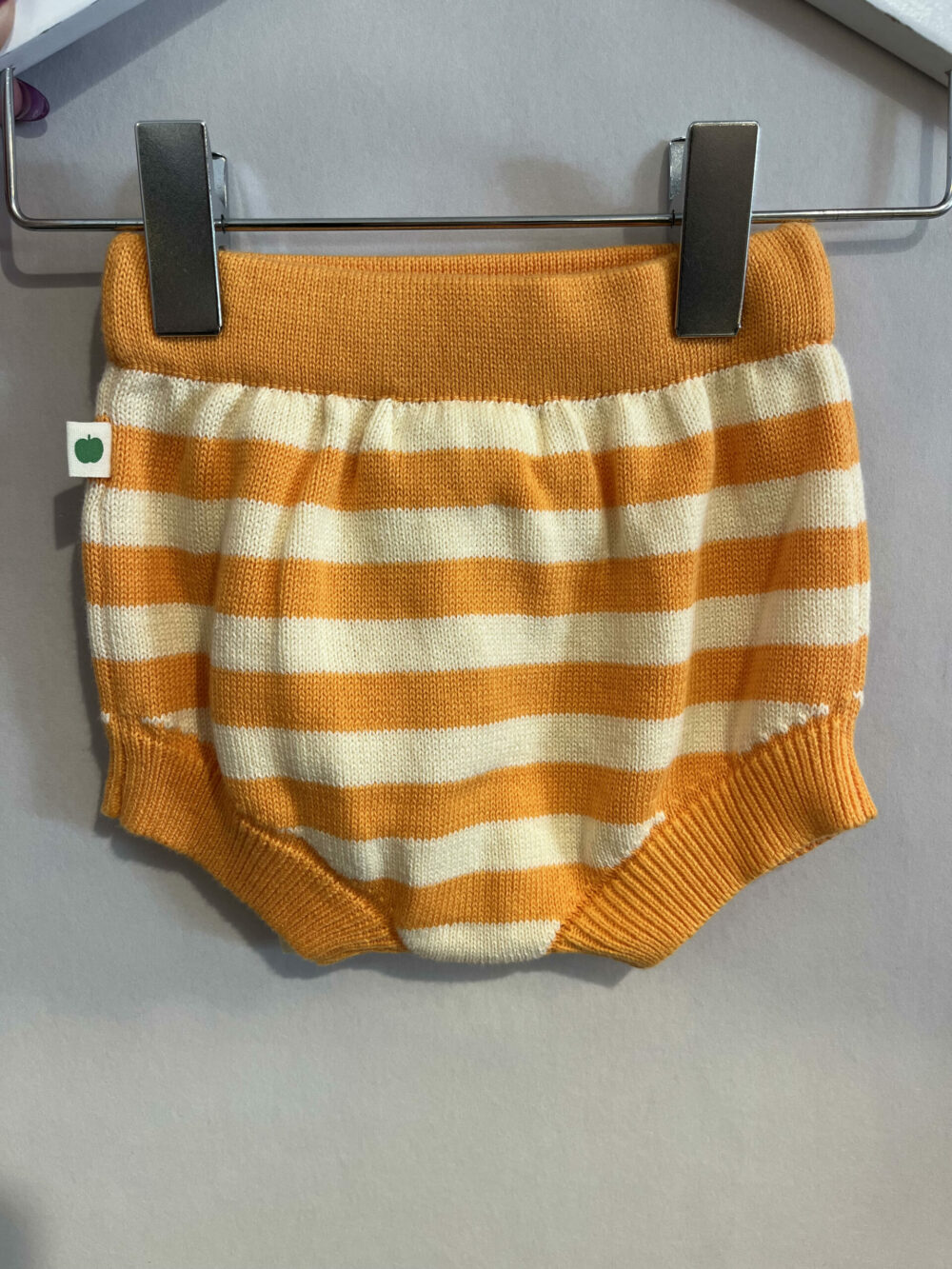 Mini short pour bébé en coton bio